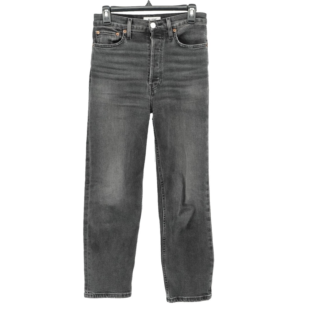 Re/Done Levi's Jeans SZ 27 Repurposed Sustainable Quiet Luxery Streetwear Casual